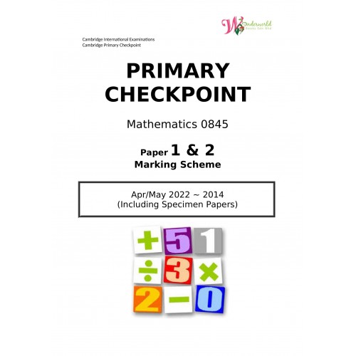 Primary Checkpoint Maths 0845 primary-checkpoint-maths-0845